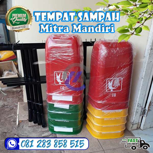 Tempat Sampah Gandeng 3 in 1 - adasale