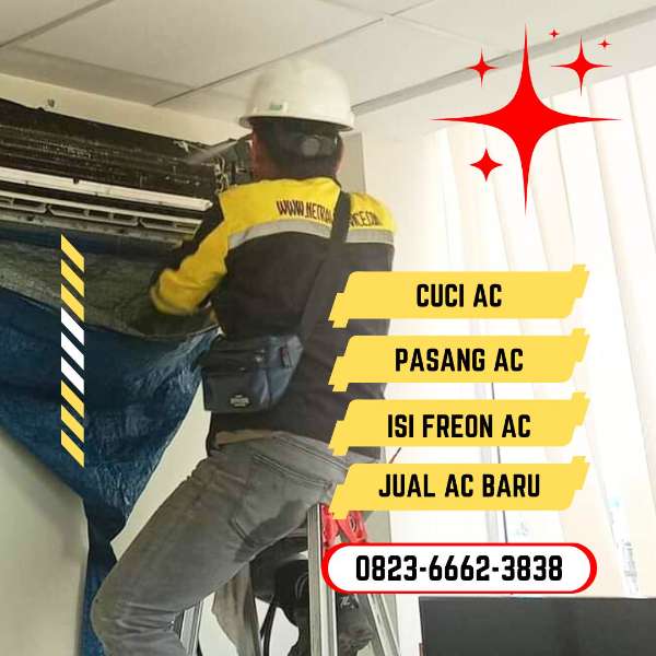 Cuci AC Medan Tuntungan 082366623838 - adasale
