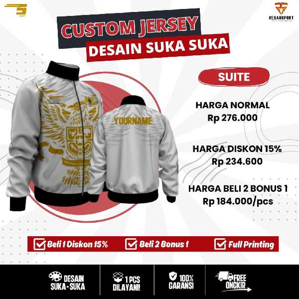 Dipasarkan Jersey Sport Ricing - adasale