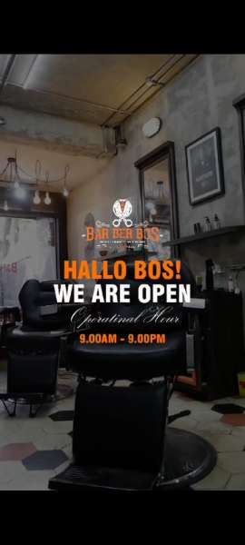 Halo bos,Barberbos surya sumantri we'are open - adasale