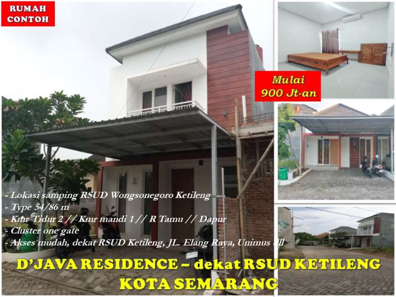 Rmh Klipang Dkt & Samping RSUD Ketileng Semarang - adasale