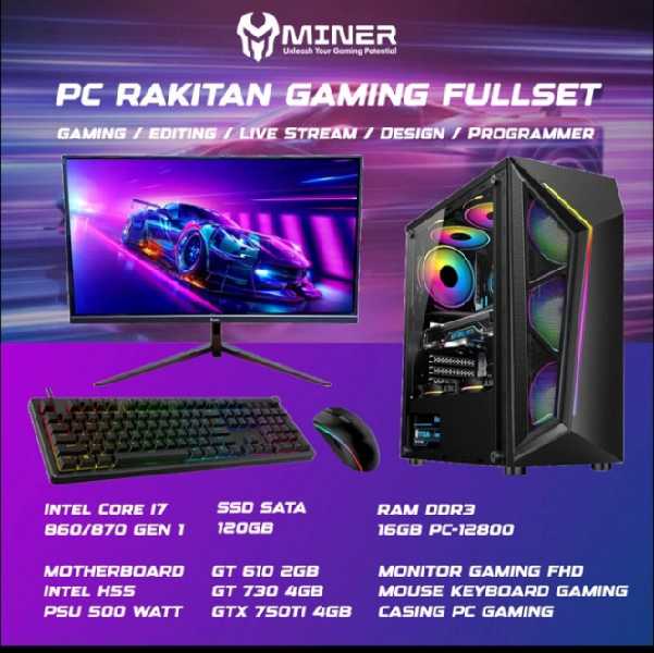 Pc Gaming Rakitan  - adasale