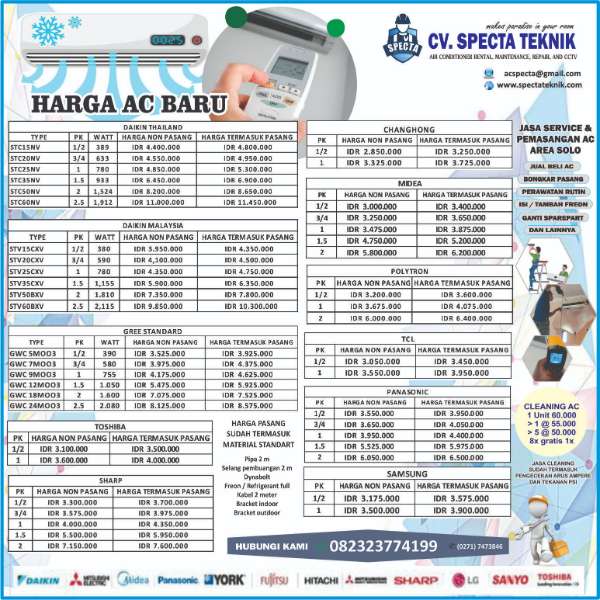 SERVICE AC SOLO - adasale