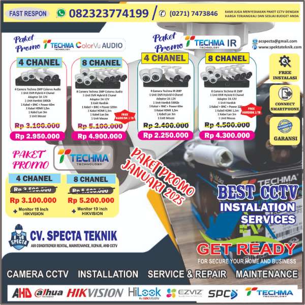 PASANG CCTV SOLO - adasale