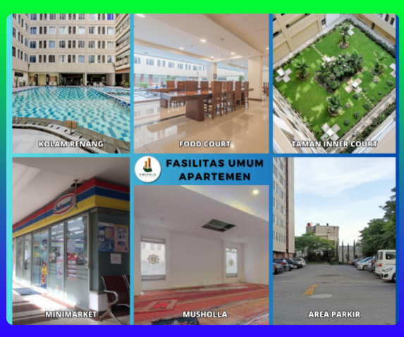 DISEWAKAN Unit Apartemen Studio - Bandung - adasale
