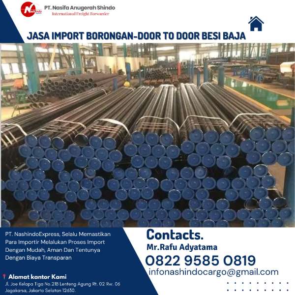 Jasa Import Pipa China Ke Indonesia Terpercaya - adasale