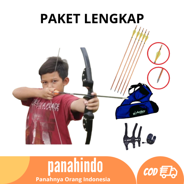Busur Panahan Paket Komplit Anak Sekolahan - adasale