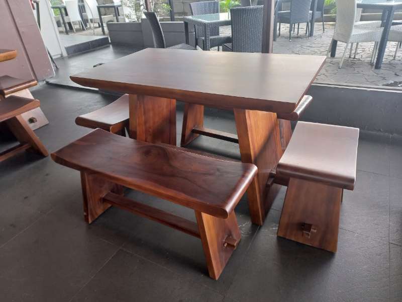 Meja Kursi KAYU TREMBESI. Clearance Sale!! - adasale