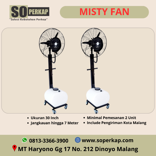 Sewa Kipas Embun / Misty Fan Malang dan Batu - adasale