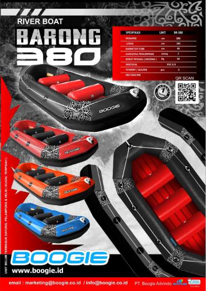 JUAL PERAHU KARET JENIS RAFTING BOAT  - adasale
