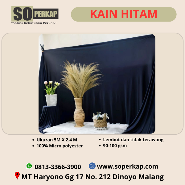  Sewa Kain Hitam Malang dan Batu Murah Berkualitas - adasale