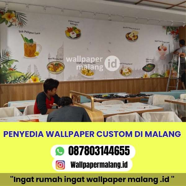 PENYEDIA WALLPAPER CUSTOM DI MALANG  - adasale