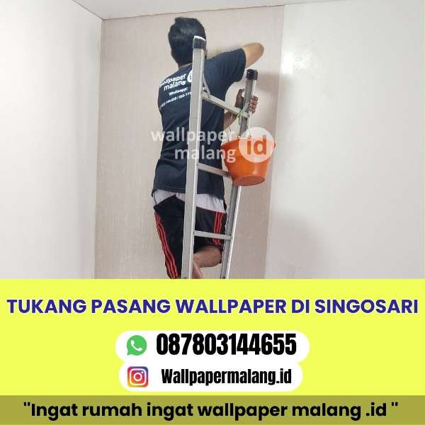 TUKANG PASANG WALLPAPER DI SINGOSARI - adasale