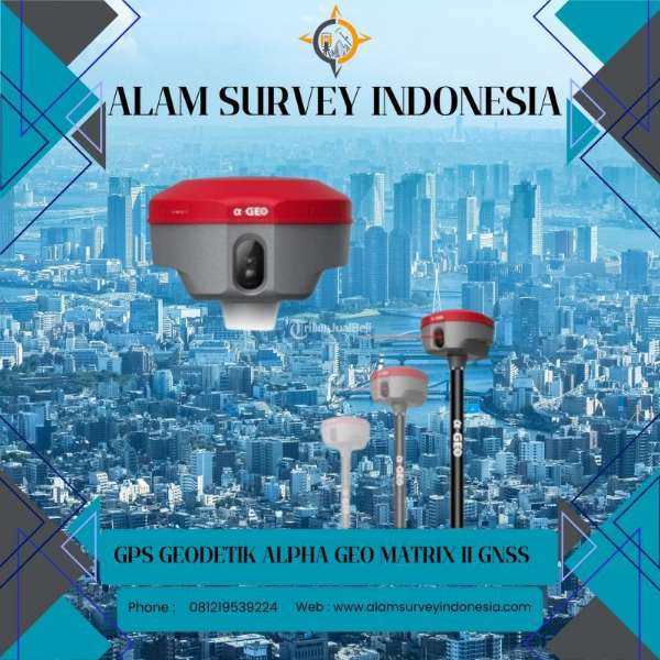  GPS GEODETIK ALPHA GEO MATRIX II GNSS   - adasale