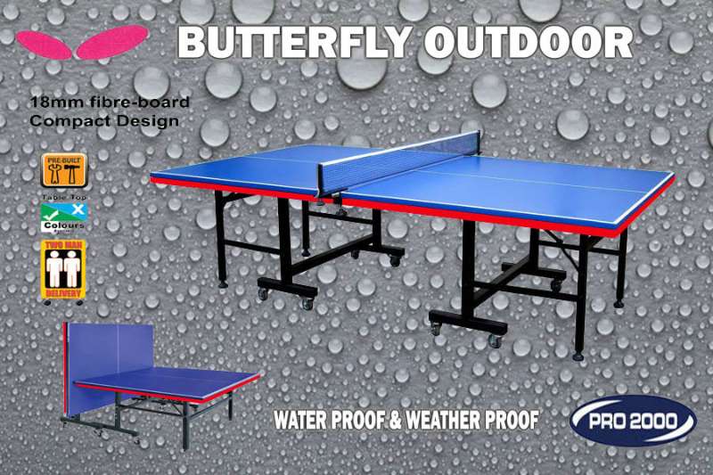 Tenis meja pingpong merk BUTTERFLY OUTDOOR - adasale