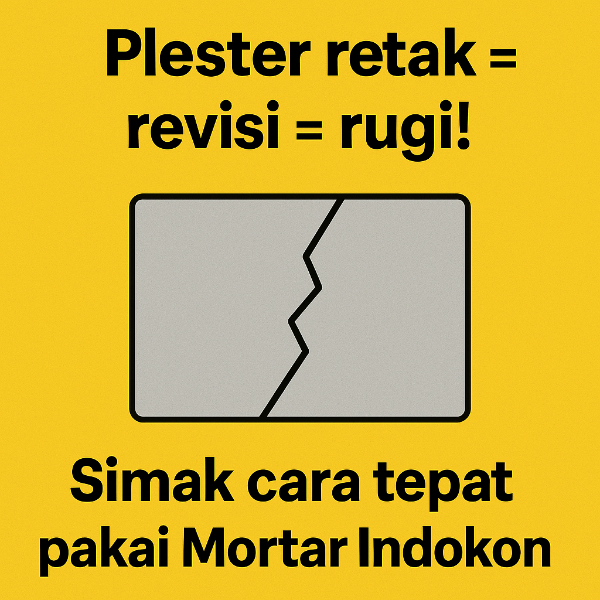 PLESTERAN MORTAR INDOKON  - adasale