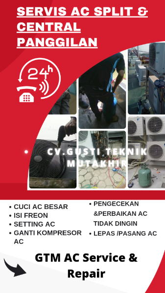 Jasa  Cuci/Pasang AC Kantor , Ruko Profesional  - adasale