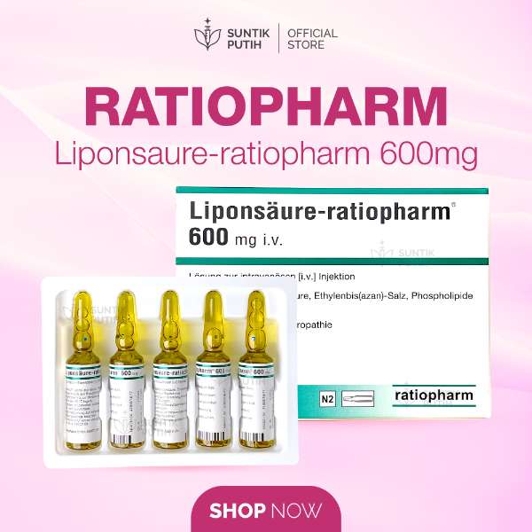 LIPONSAURE 600MG - SUNTIK PELANGSING - PELANGSING  - adasale