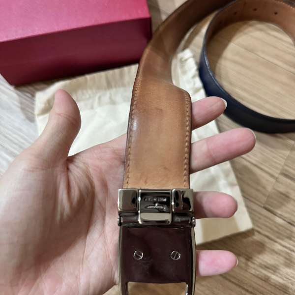 PRELOVED IKAT PINGGANG PRIA SALVATORE FERRAGAMO - adasale