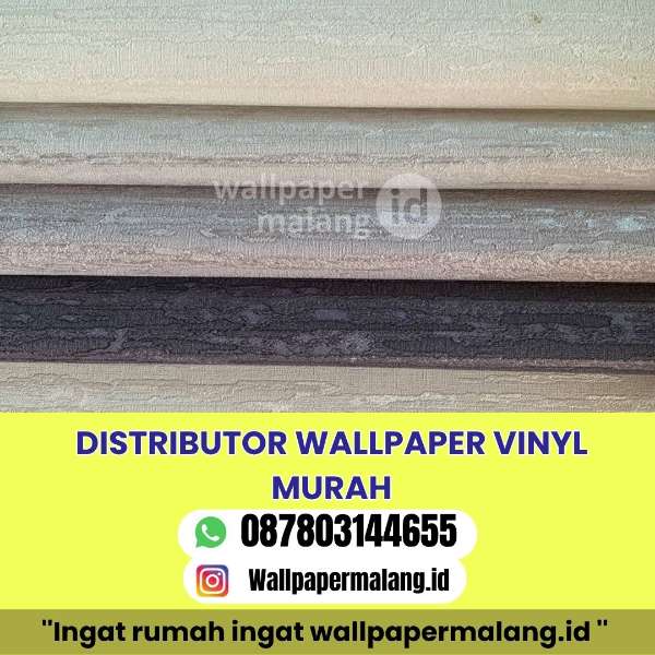 DISTRIBUTOR WALLPAPER VINYL MURAH - adasale