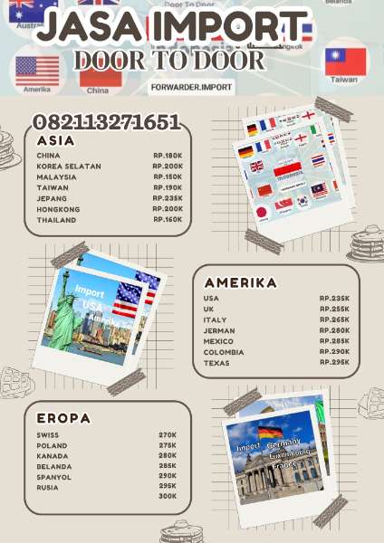 JASA IMPORT BORONGAN ALL IN JAPAN TO BALI  - adasale