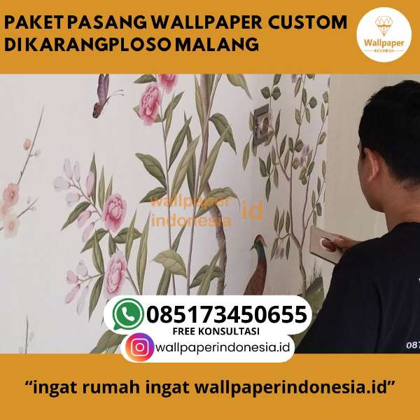 PAKET PASANG WALLPAPER CUSTOM - adasale