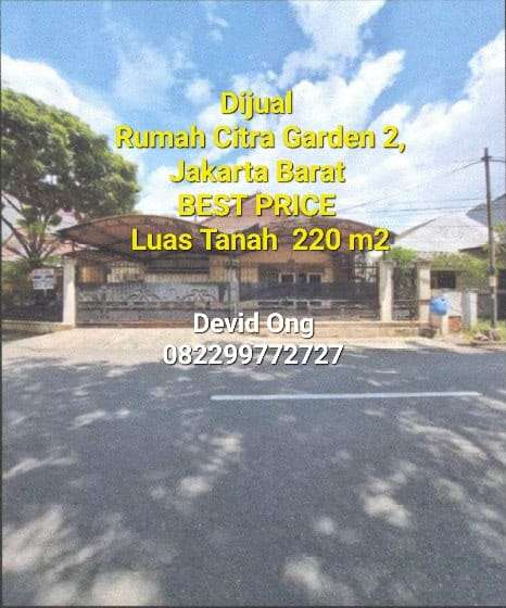 Dijual Rumah Citra Garden 2  - adasale