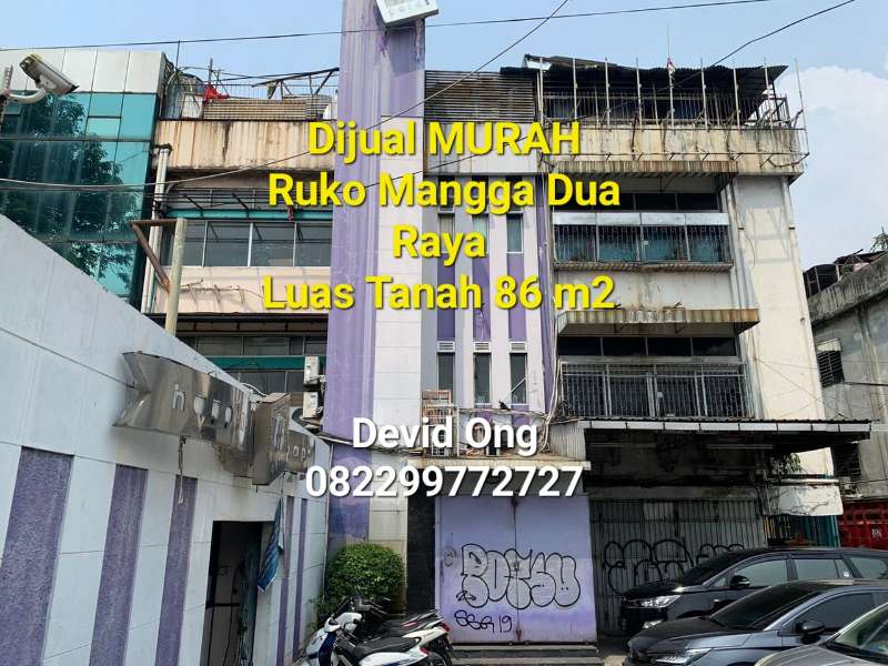 Dijual Ruko Mangga Dua Raya MURAH - adasale