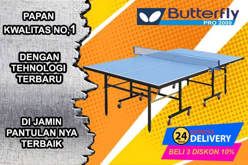 Tenis Meja Pingpong merk BUTTERFLY - adasale