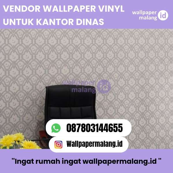 VENDOR WALLPAPER VINYL UNTUK KANTOR DINAS   - adasale