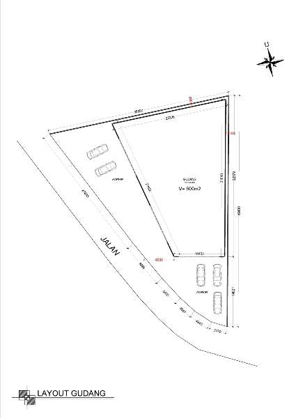 Gudang 500 m2 Sesetan Denpasar Bali - adasale