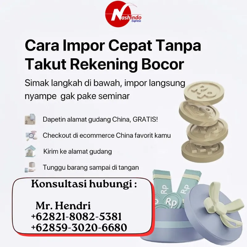 Jasa Import Terpercaya dan Harga Terjangkau - adasale
