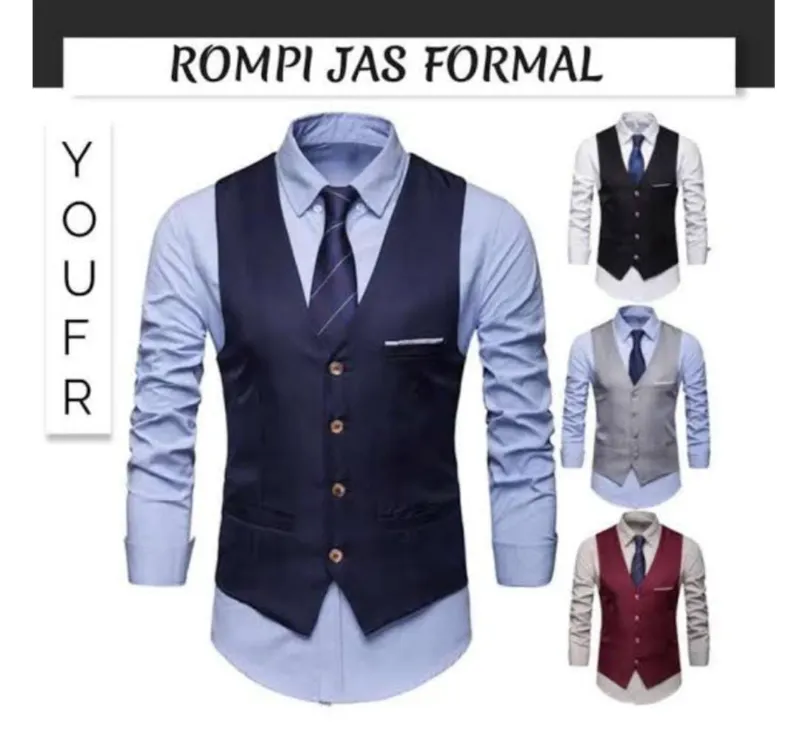 Vest Unisex Elegant & Keren - adasale