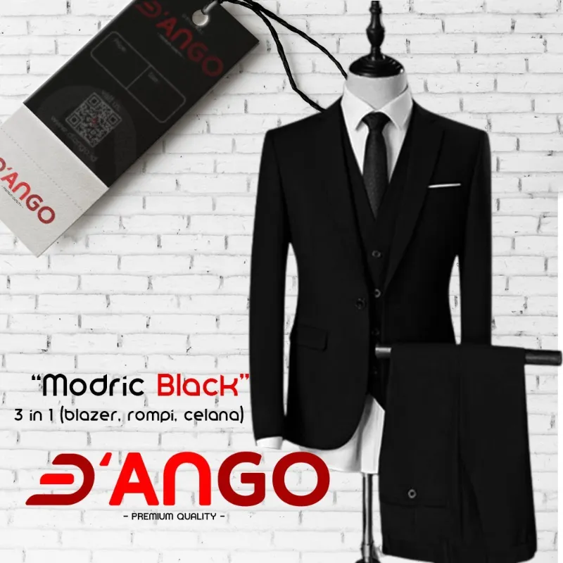 Setelan Blazer Jas Modric 3in1  - adasale