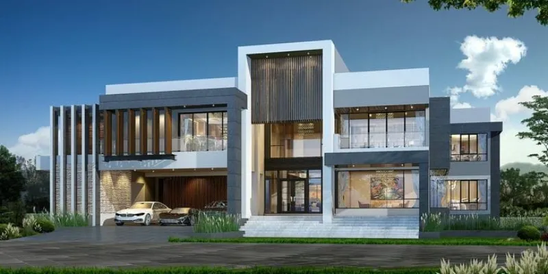 rumah mewah bebas desain di jl. soekarno hatta - adasale