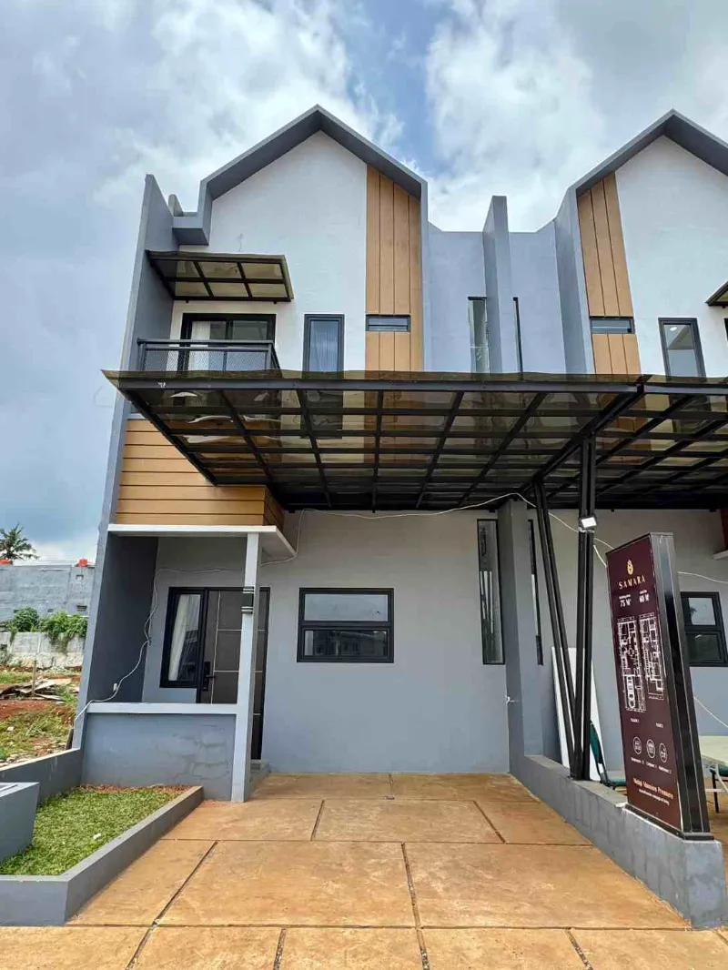 Rumah minimalis 2 lantai di Duren Mekar Depok - adasale