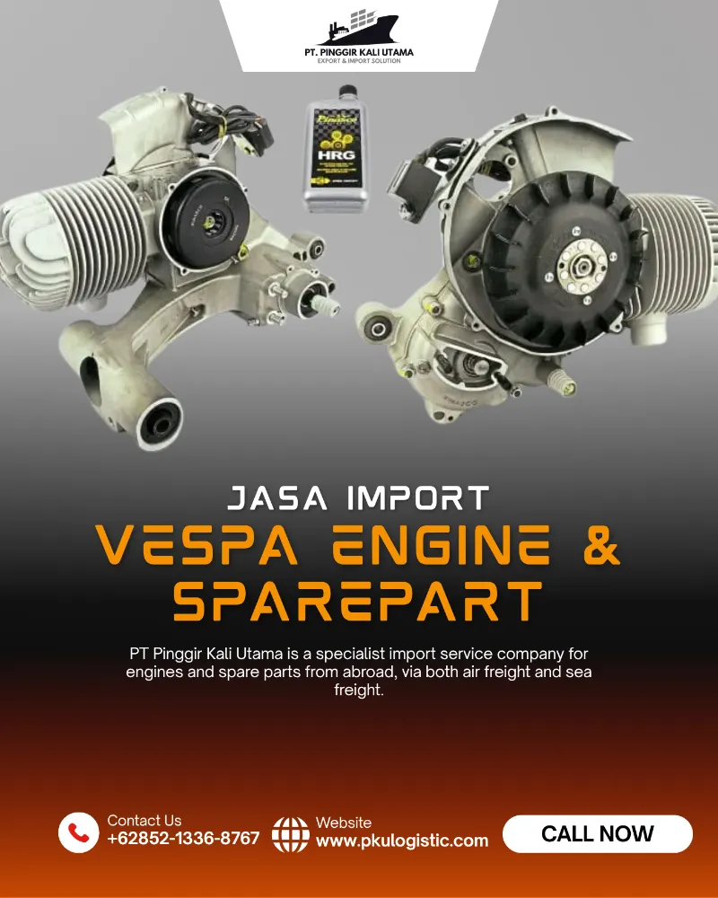 JASA IMPORT VESPA ENGINE & SPAREPART - adasale