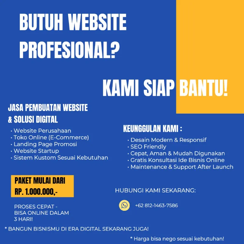 Jasa Pembuatan Website & Solusi Digital - adasale