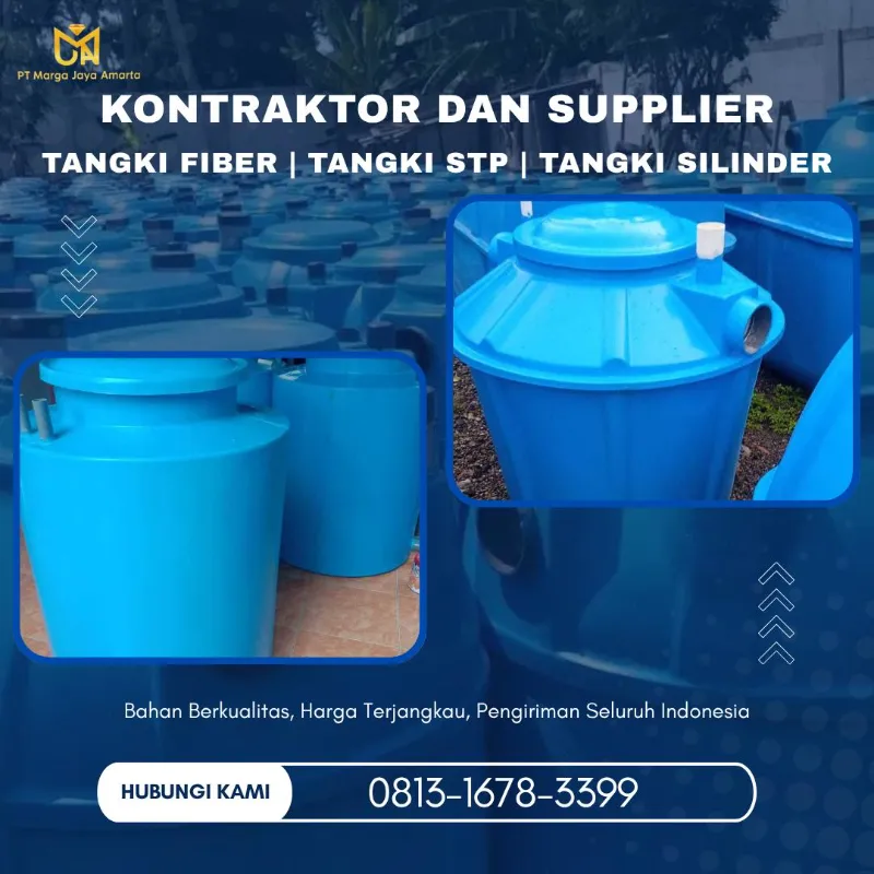 HIGH QUALITY Tangki Fiberglass di Karawang - adasale