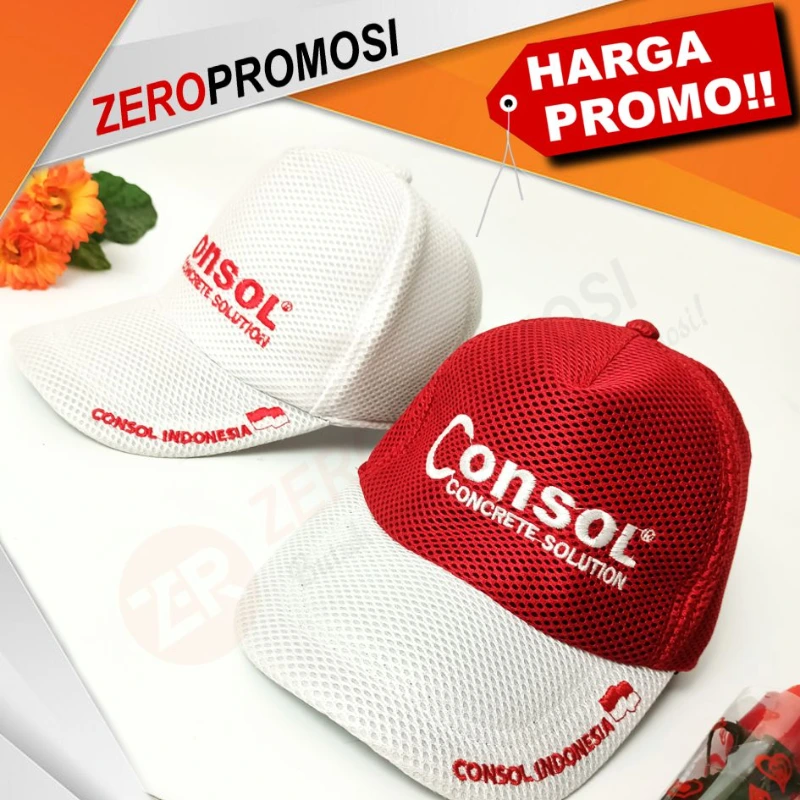 Topi Spesial Kemerdekaan Merah Putih Custom Logo - adasale