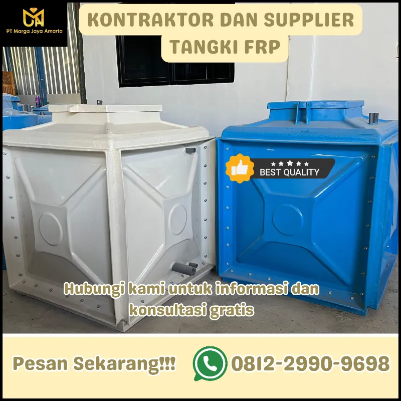 Tangki FRP Efisien & Anti Ribet - adasale