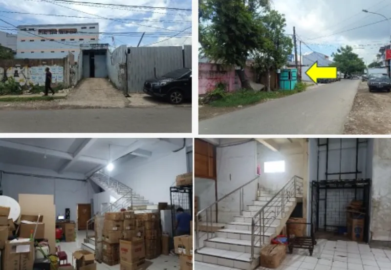 Gudang SHM di Jalan Syarif Al Qadri, Makassar - adasale