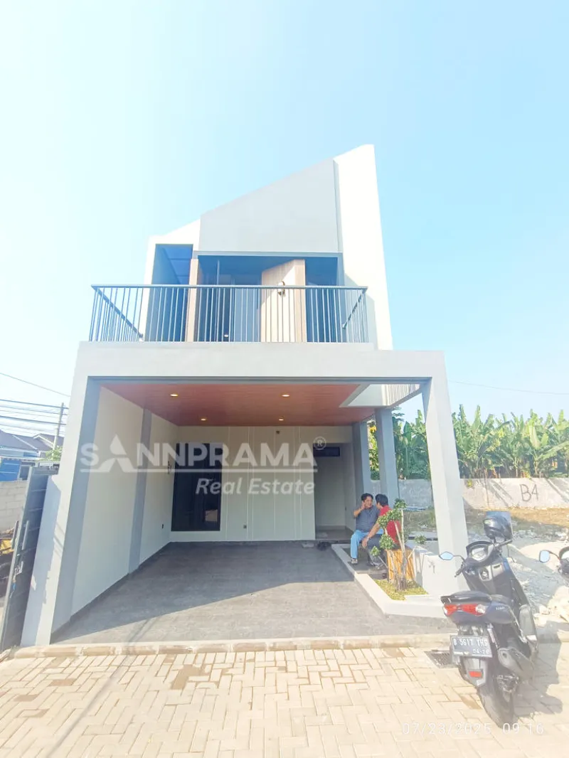Rumah cluster cantik dekat tol Limo Depok - adasale