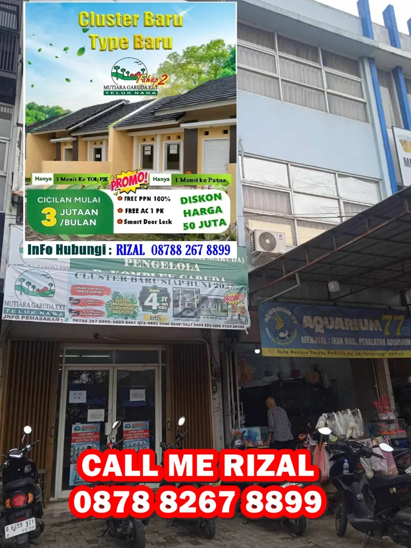 RUANG USAHA 3 LT NEMPEL PIK 2 HUB.087882678899 - adasale