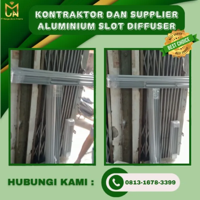 BEST CHOICE Aluminium Slot Diffuser di Kebumen - adasale