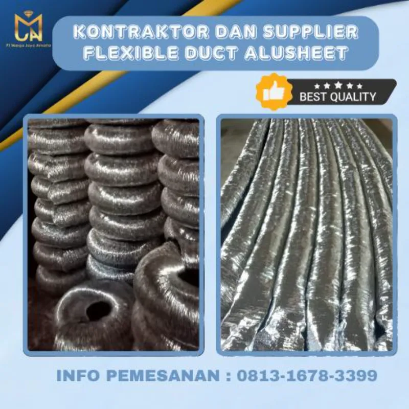 HIGH QUALITY Flexible Duct Alusheet di Sidoarjo - adasale