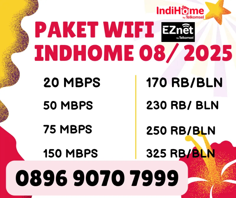 promo wifi indihome EZnet terbaru - adasale