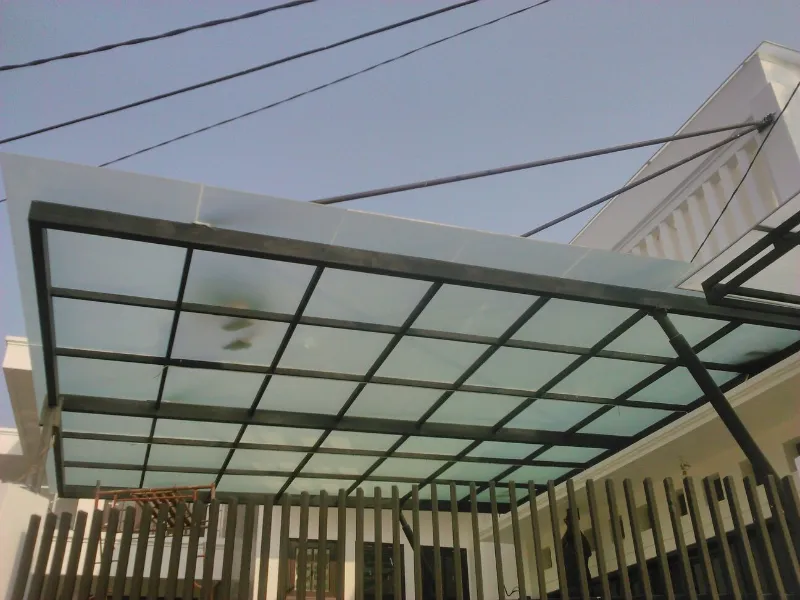 KANOPI KACA CARPORT - adasale