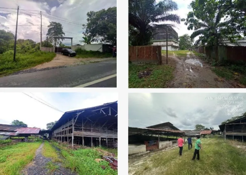 Tanah Luas + Gudang di Jalan Pertanian, Singkawang - adasale