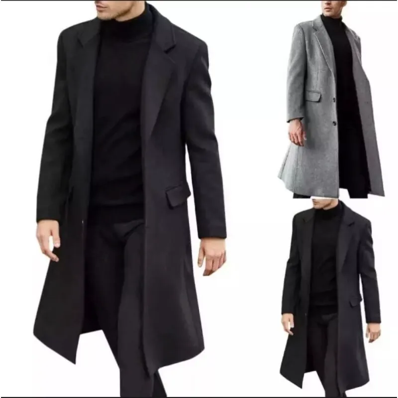 Trench Coat Pria - adasale